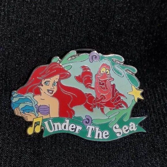 Disney Ariel Sebastian Pin Under The Sea Little Mermaid Magical Musical Moments - Picture 3 of 12
